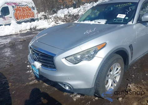 2014 Infiniti Qx70 z USA, uszkodzony, nr VIN JN8CS1MW7EM410892